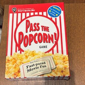 Pass the Popcorn! Movie Party Game - Red